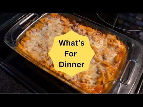 What's For Dinner | Pasta Meals
