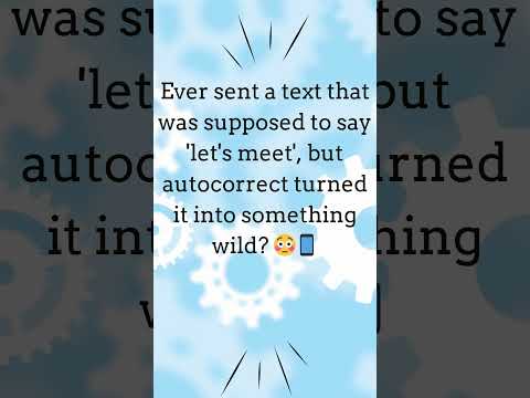 Autocorrect Fail! Your phone's autocorrect caused millions of embarrassing texts! 😂📱 #TechFacts