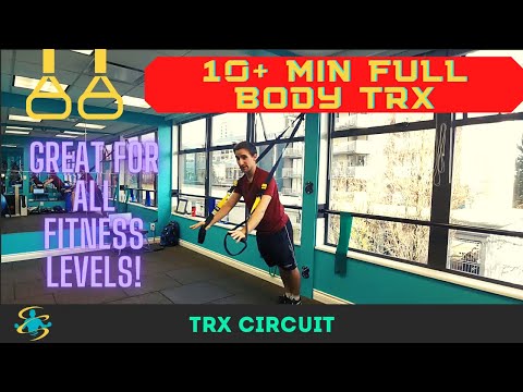 TRX Full Body Circuit | 10+ Minutes (ALL Fitness Levels Are Welcome!)