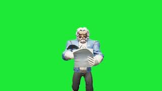 John Anti-Cheat WRITING Green Screen