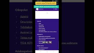 Work in Finland. Explore Finnish Cities and job opportunities. #finlandjobs #suomi