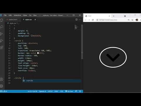 Scroll Down Animation - CSS3 Effect