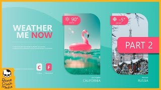 Modern Web Design Tutorial: Weather App Landing Page With React (PART 2)