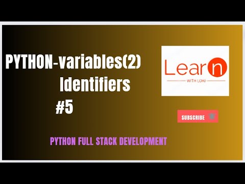 variables,Identifiers