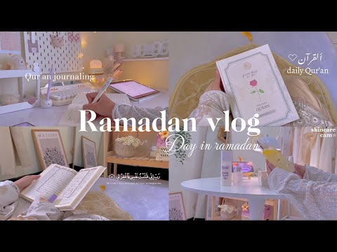 Ramadan vlog🌙 | being productive as a muslimah, tahajjud, qur’an, dhikr, prayers |