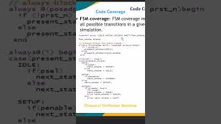 VLSI Interview Preparation | Code Coverage Workshop | Verification Engineer in #VLSI #vlsitraining