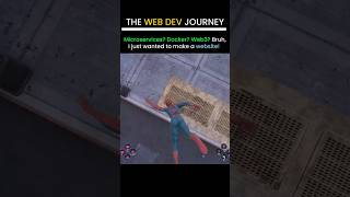 Web Dev: From Hello World to Total Chaos 🚀💀 #programming #memes #spiderman  #spiderman2ps5