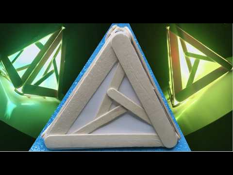 Here's how I made this pyramid-shaped night light - let's take a look.