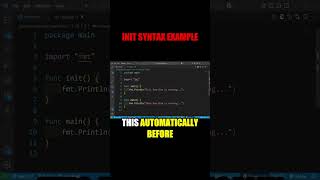 👨‍💻 Go init() Function Example | Must-Know Syntax!
