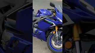 The new Yzf-r3 2025 model blue colour                    #yamahar3community #motorcycle