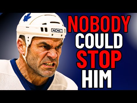 The NHL Enforcer Who Couldn't Skate But Still Terrified Everyone