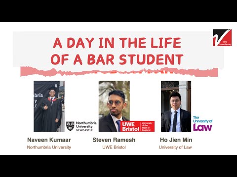 A Day in the Life of a UK Bar Student - University of Law & Northumbria University Students