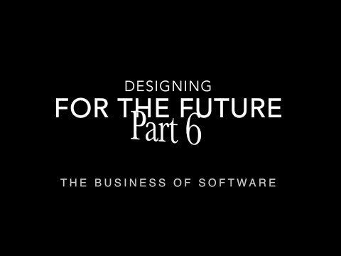 Designing for the future: Part 6