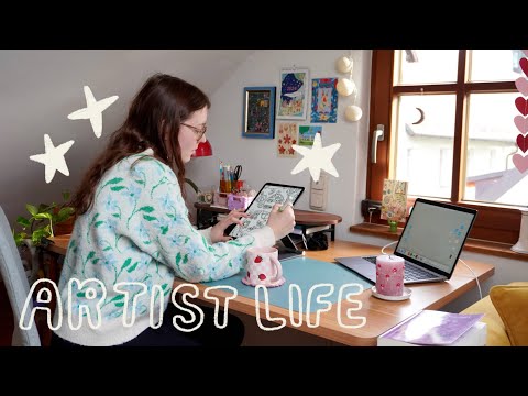 silly little art life vlog 🦆🍂 week in my life