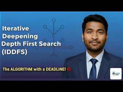 Iterative Deepening (IDDFS) Search Algorithm Explained | AI Tutorial