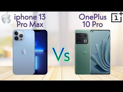 OnePlus 10 Pro vs iPhone 13 Pro Max II Full Comparison ⚡⚡⚡