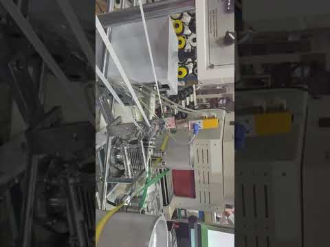 Paper straw making machine