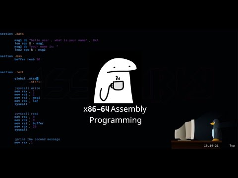How to Take User Input in x86_64 Assembly (Linux)!