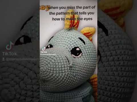 welp. pattern by @Ludasamigurumi
