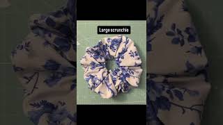 #Large vs #Medium #smallbusiness #scrunchiegang #handmade  #scrunchies #fashion #handmadebusiness