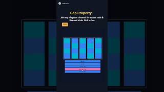 Css Gap Property #coding #css