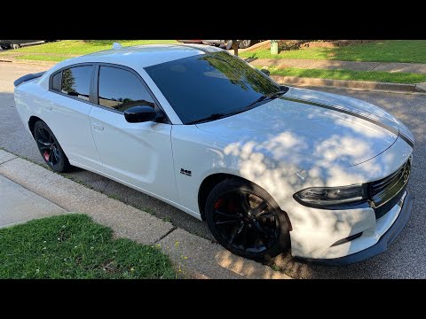 New Front Lip & Carbon Fiber Interior on My Dodge Charger RT & New Tires!!
