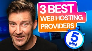 TOP 3 Best Web Hosting Providers in UNDER 5 MINUTES! [Tested]