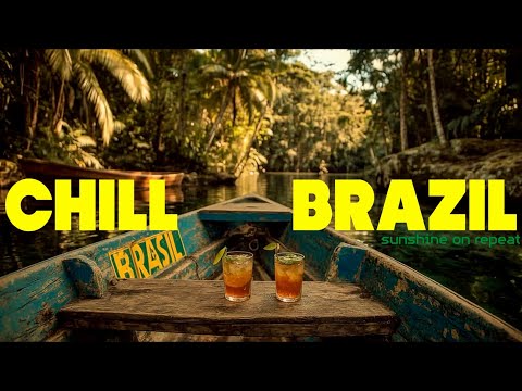 drifting through the brazilian jungle with a Boat & Drinks I CHILL BRAZIL | Samba, Luxury Bossa Nova