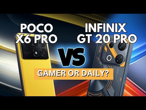 POCO X6 PRO 5G vs INFINIX GT 20 PRO 5G | Comparison Review | Which Is Better? #poco  #infinix