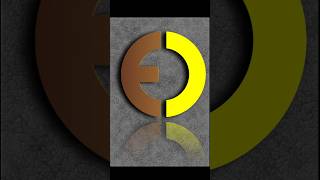 unique 3d logo design tutorial in CorelDRAW | graphics designing #vce