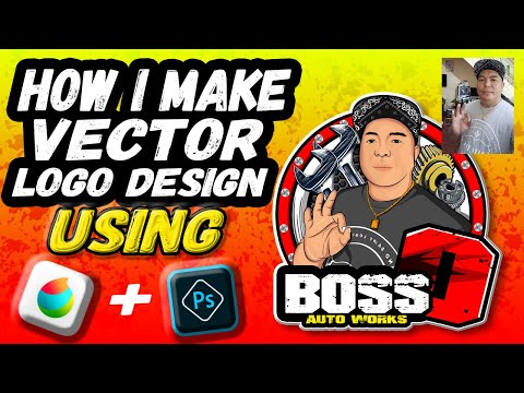 VECTOR ART LOGO DESIGN USING THIS APPS... (SPEEDART) #fyp #vectorart
