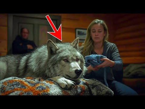 She fed the wounded wolf in the forest… When it healed, she couldn’t believe what happened!