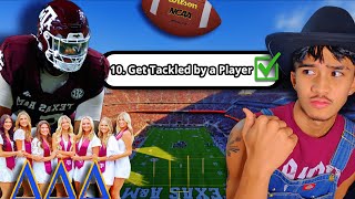 College Football Scavenger Hunt Was a Mistake