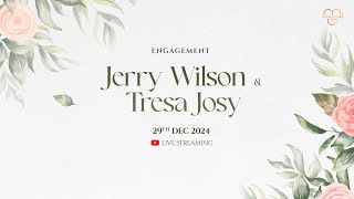 Jerry Wilson & Tresa Josy ENGAGEMENT