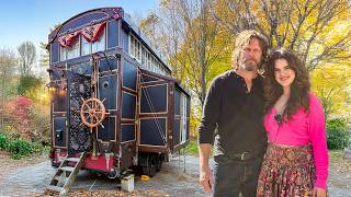 Our Gothic Fairytale Tiny Home: YOU WON'T BELIEVE THE INSIDE