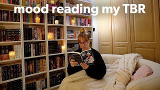 Mood reading my TBR 📚 Starting a new series & a DNF! Reading vlog