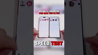 ⚡iPhone 17 Pro Max vs Samsung S25 Ultra – The Ultimate Speed & Power Test! 🚀