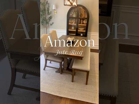 ⭐️Amazon Jute Rug⭐️ Comment “shop” for link❤️ #decor #home #finds #amazon #homedecor #ideas #inspo
