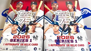 UNREAL $2,000 RETURN FROM A $100 BOX!  NEW RELEASE!  2026 TOPPD SERIES 1 HOBBY BOXES!