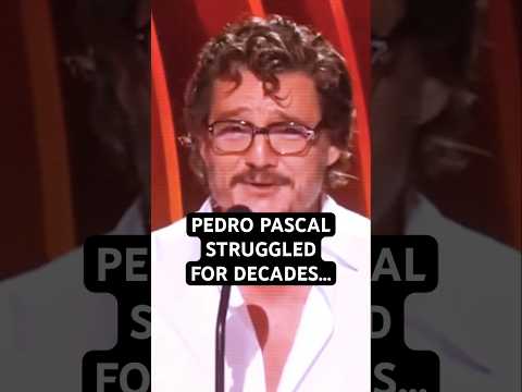 Pedro Pascal: His Struggle and Unseen Strength 💪 #Shorts