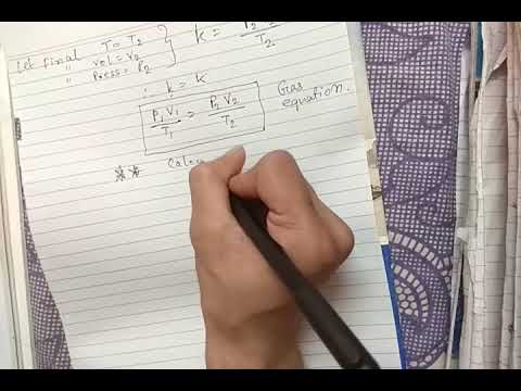 Gas laws(gas equation) class9