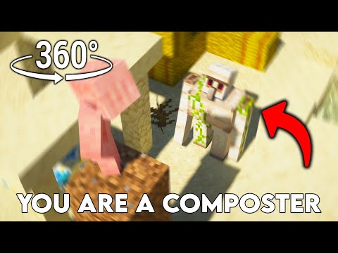 You're a Composter and watch me kill a Golem...