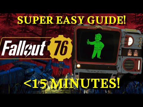 Fallout 76 Spring Cleaning event EASY Guide! Under 15 MINUTES!