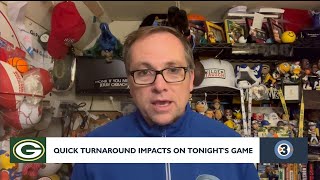 Quick turnaround tips for Thursday's game