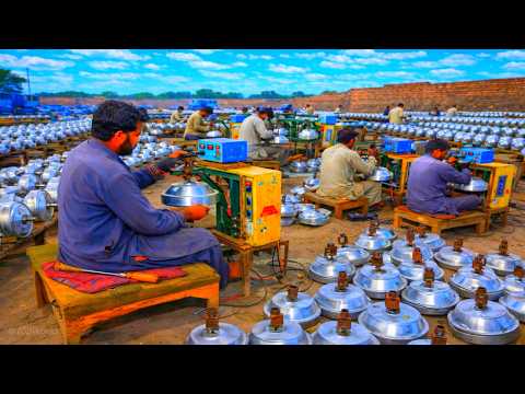 Amazing Secret of Pakistan Industry - Ceiling Fan Manufacturing Process @Top Works