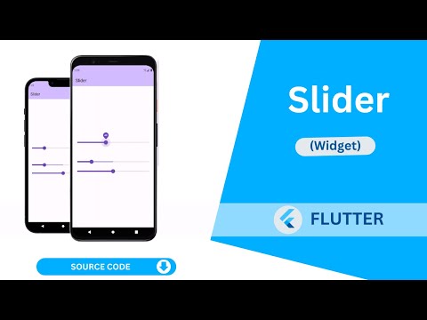 Flutter - Slider Widget Tutorial | How to create Slider in flutter