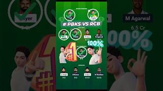 #pbksvsrcbdream11prediction  #ipl2025 #cricket #dream11 #dream11team #dream11prediction #2025 #ipl