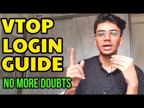 How To Login To VTOP || VIT VTOP LOGIN