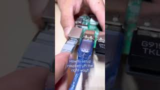 How to better connect the raspberryPi the way you want #raspberrypi #electronics #elektronik