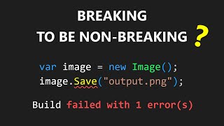 Why Safer Refactoring Sometimes Starts with BREAKING Code